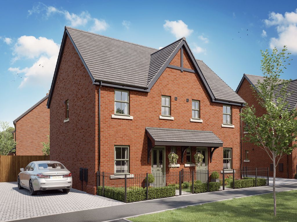 New home, 3 bed semidetached house for sale in "The Gallows" at Church