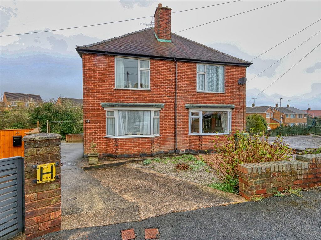 2 bed semidetached house for sale in Smithfield Avenue, Hasland