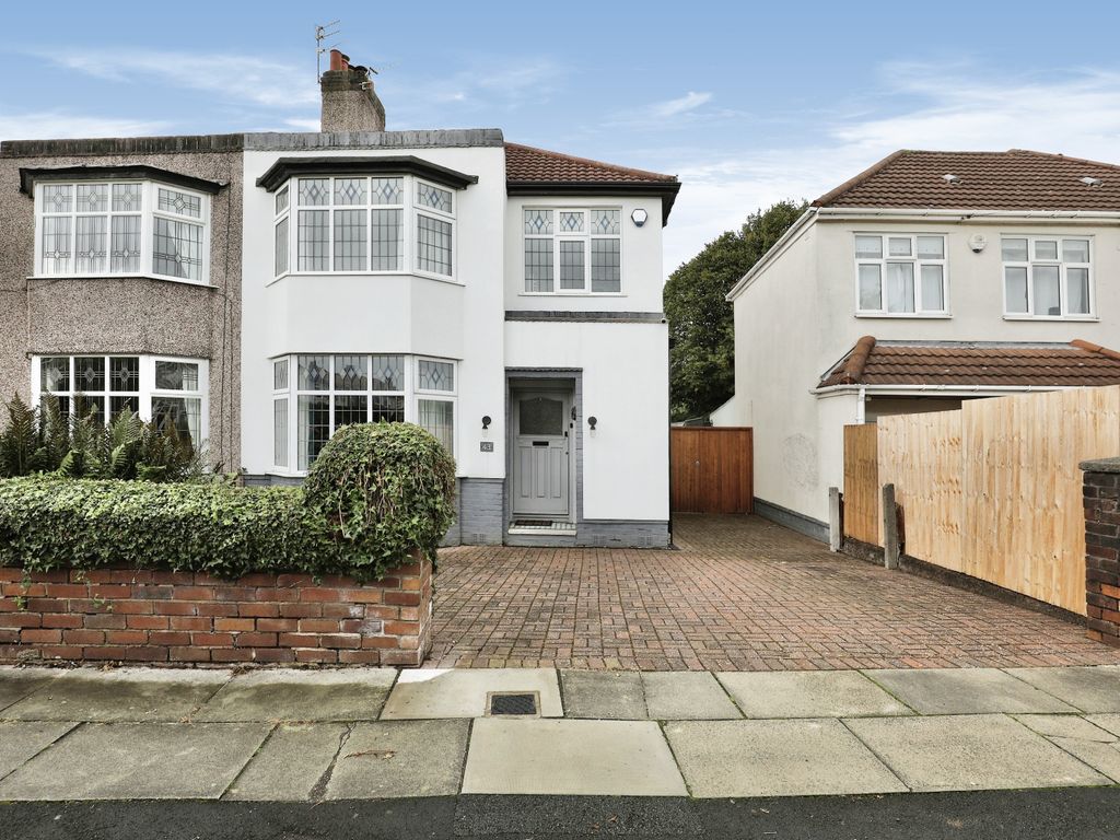 3 bed semidetached house for sale in Corbridge Road, Liverpool L16, £