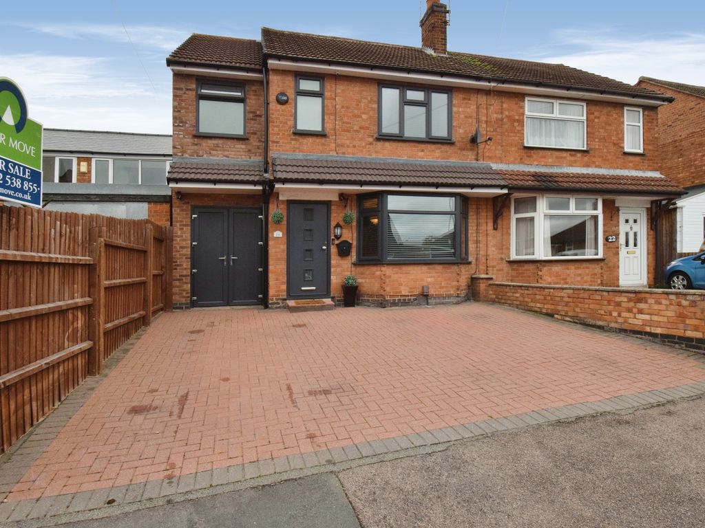 3 bed semidetached house for sale in Alexandra Street, Thurmaston