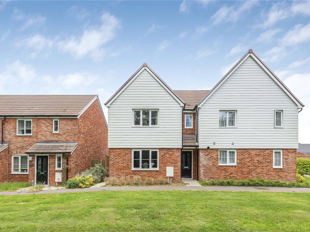 3 bed semidetached house for sale in Aphrodite Way, Burgess Hill, West Sussex RH15, £425,000