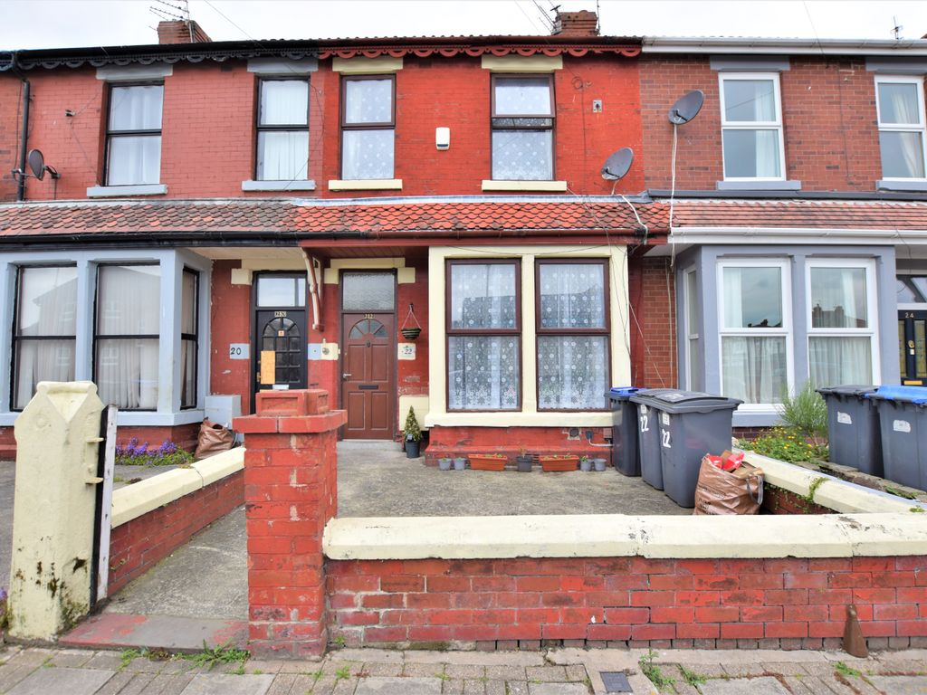 3 bed terraced house for sale in Eccleston Road, Blackpool FY1 Zoopla