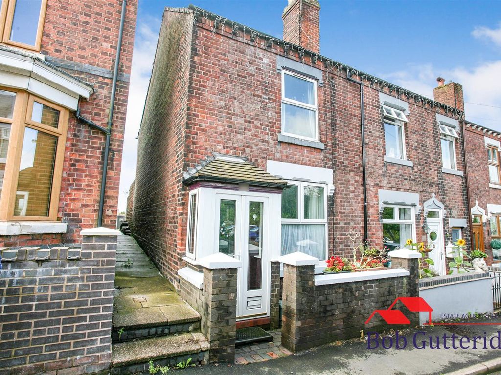 2 bed terraced house for sale in High Street, Halmer End, StokeOn