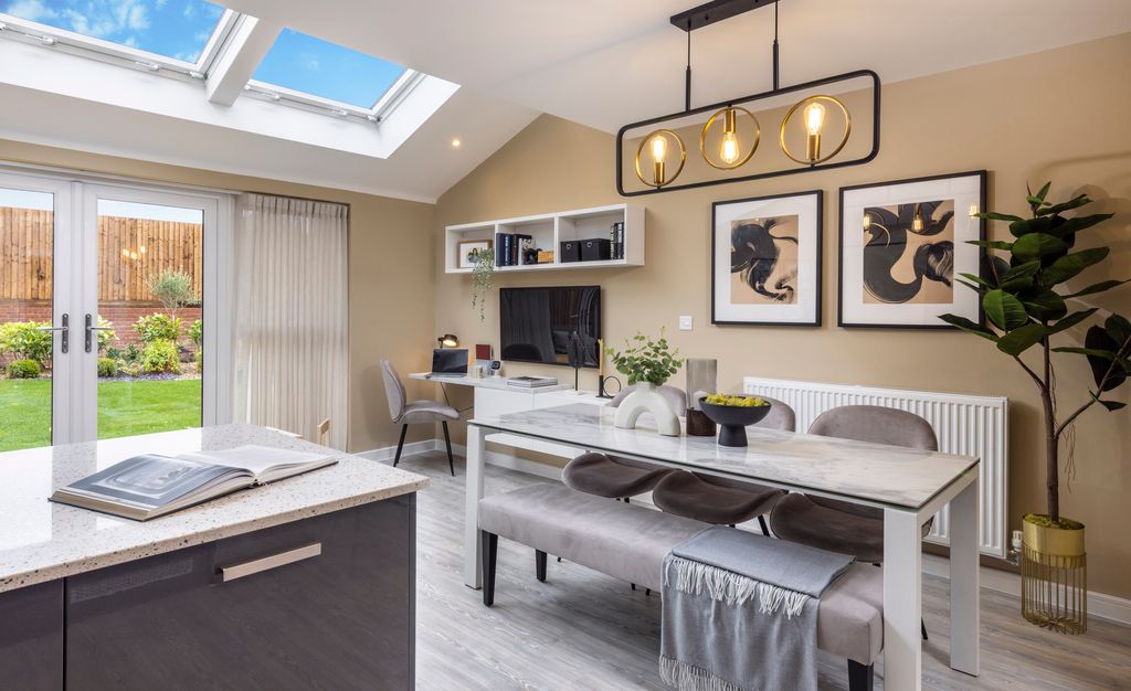 New home, 3 bed detached house for sale in "The Fct" at Leicester