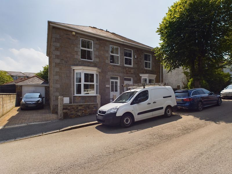 3 bed semidetached house for sale in Wellington Road, Camborne TR14, £