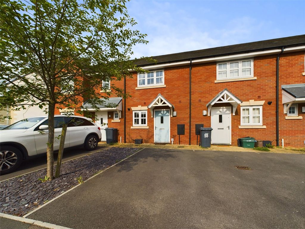 2 bed terraced house for sale in Fauld Drive Kingsway, Quedgeley