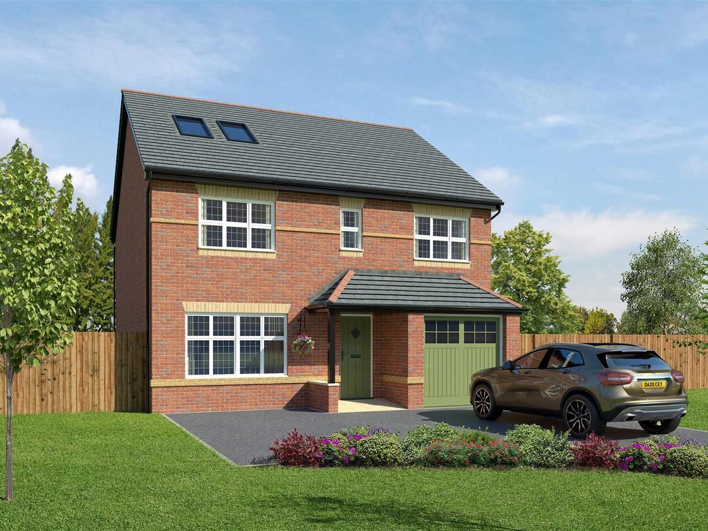 New home, 4 bed detached house for sale in St. Vincents Road, Fulwood