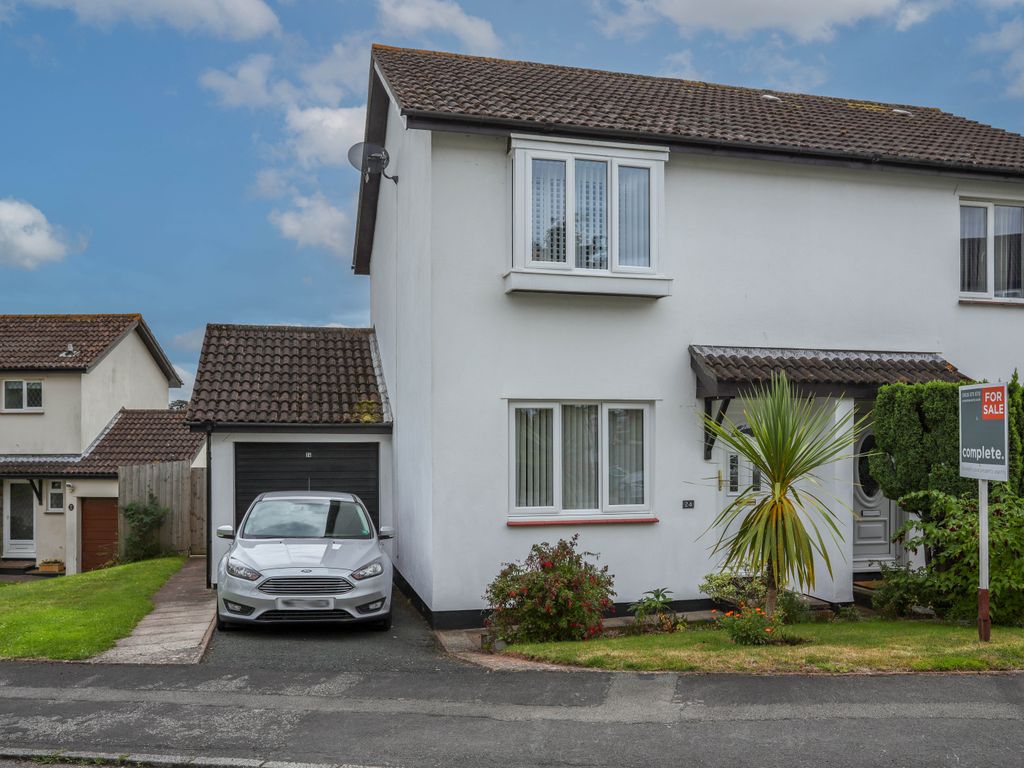 2 bed semidetached house for sale in Moor View Drive, Teignmouth TQ14