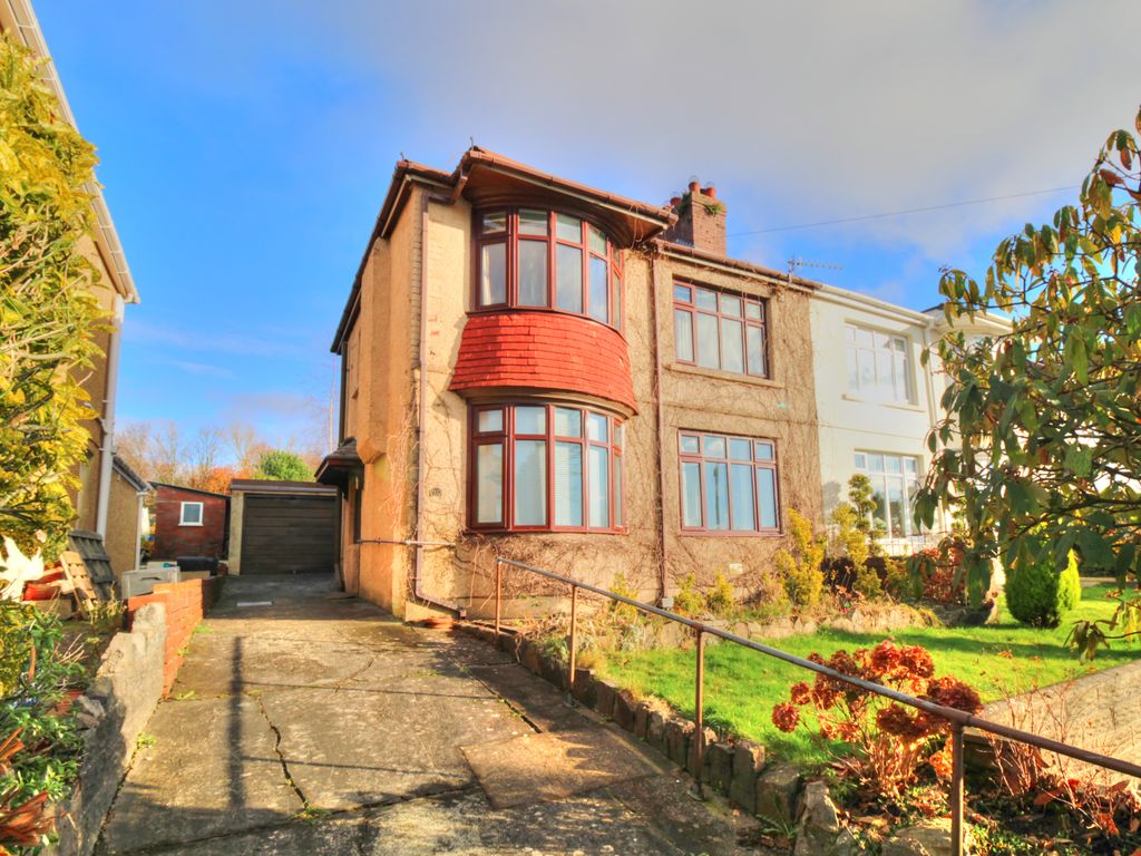 3 bed semidetached house for sale in Main Road, Bryncoch, Neath SA10