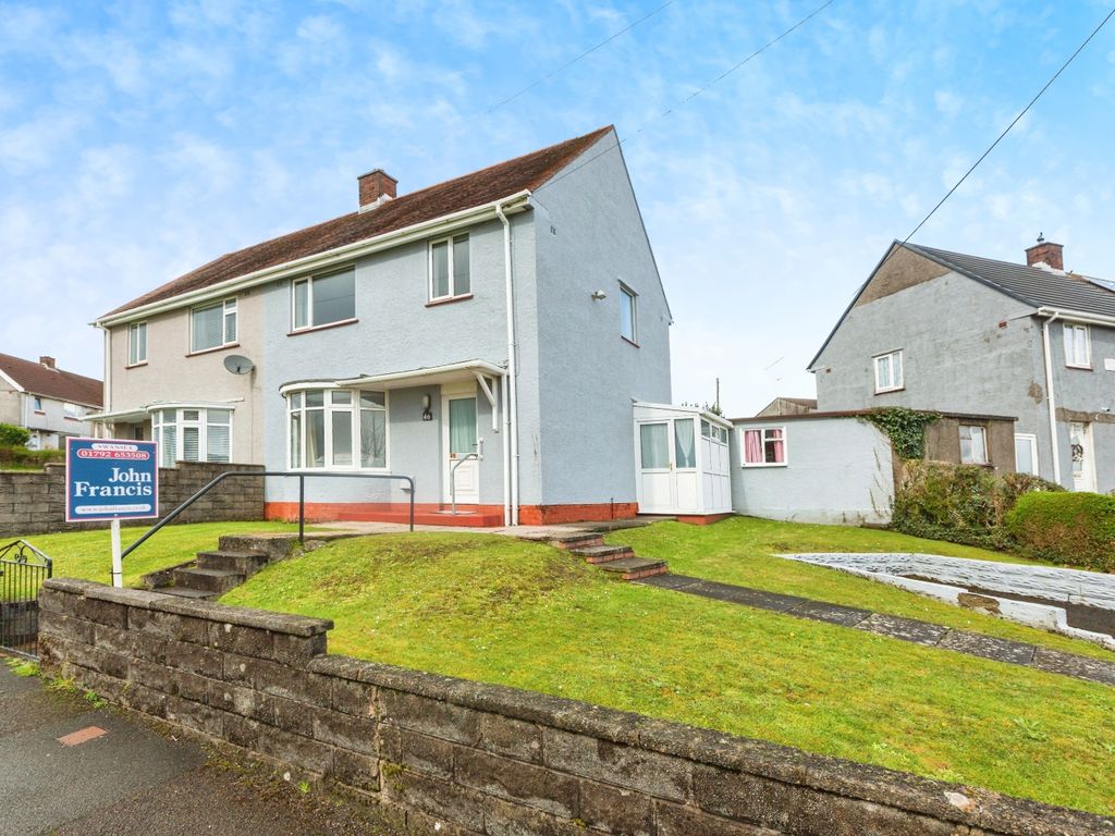 3 bed semidetached house for sale in Conway Road, Penlan, Swansea SA5