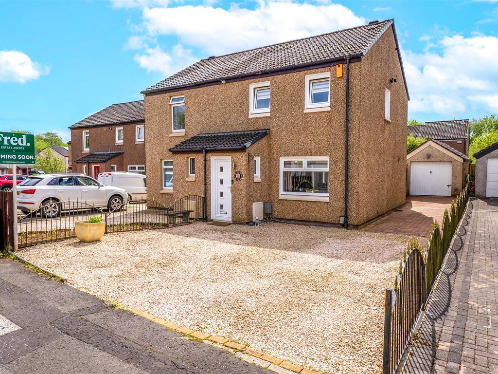 3 bed semidetached house for sale in Lewis Avenue, Wishaw ML2, £