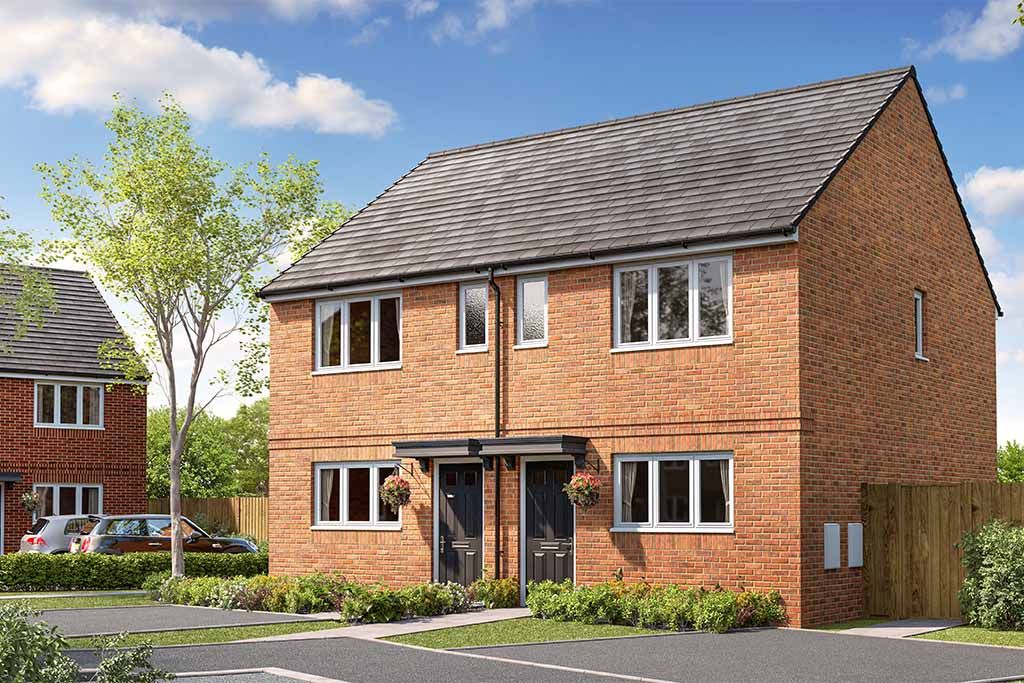 New home, 2 bed property for sale in "The Abbey" at Shakespeare Grove