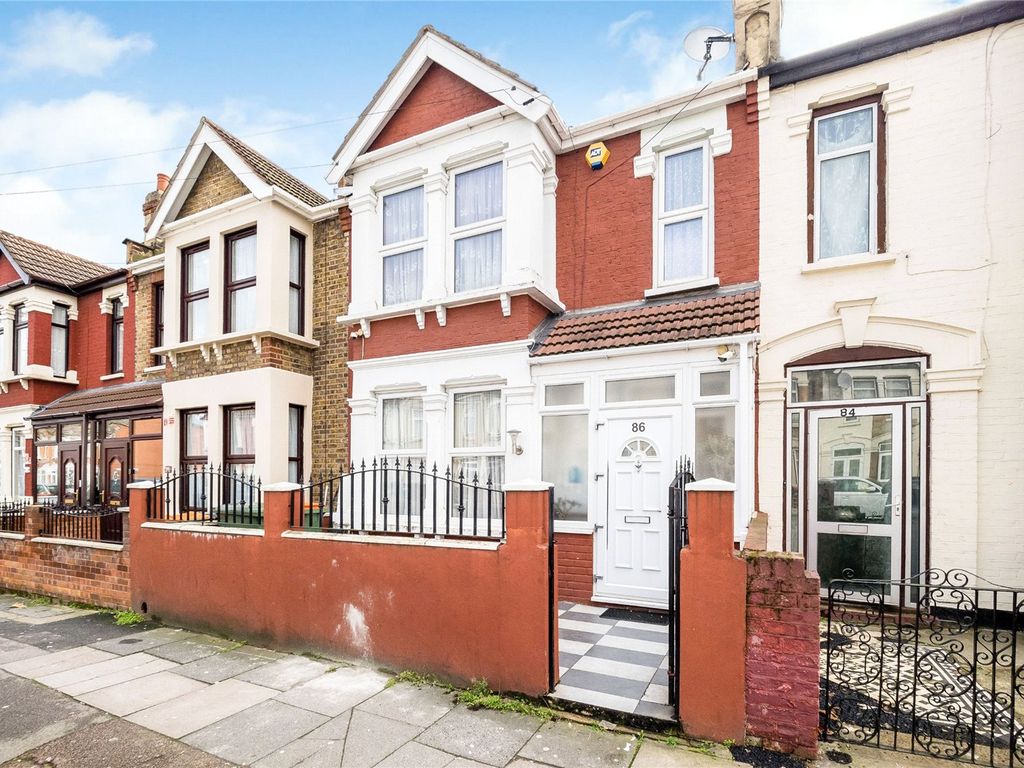 4 bed terraced house for sale in Burges Road, East Ham, London E6, £