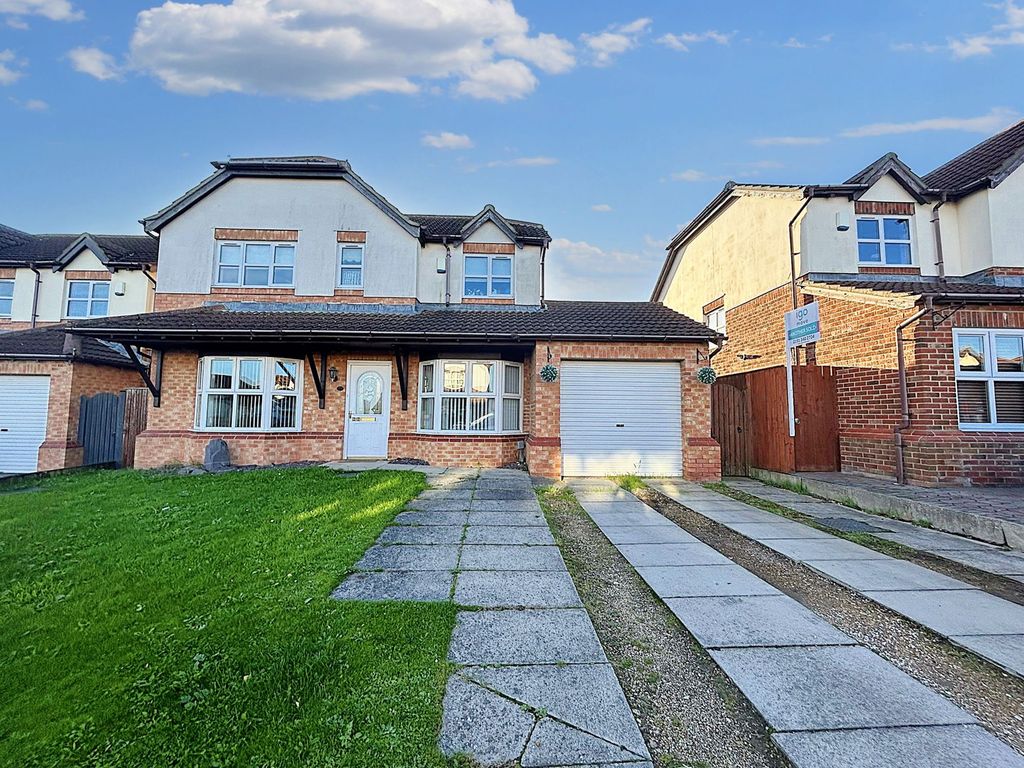 4 bed detached house for sale in Briardene Way, Easington Colliery