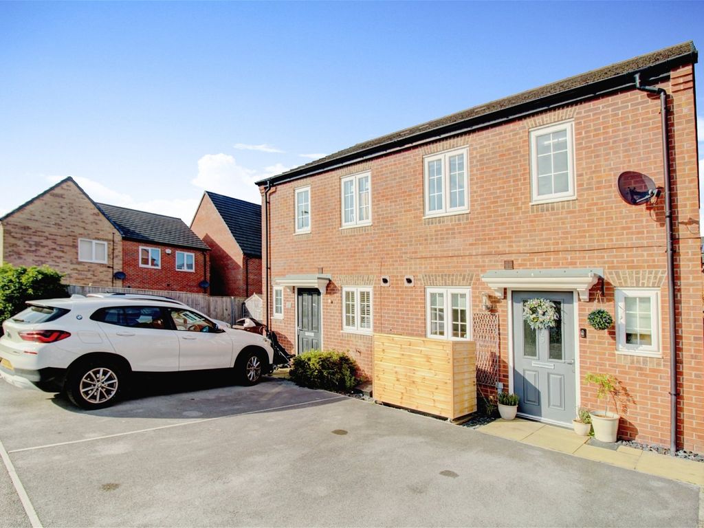 2 bed semidetached house for sale in Silkstone Road, Featherstone, Pontefract WF7, £170,000