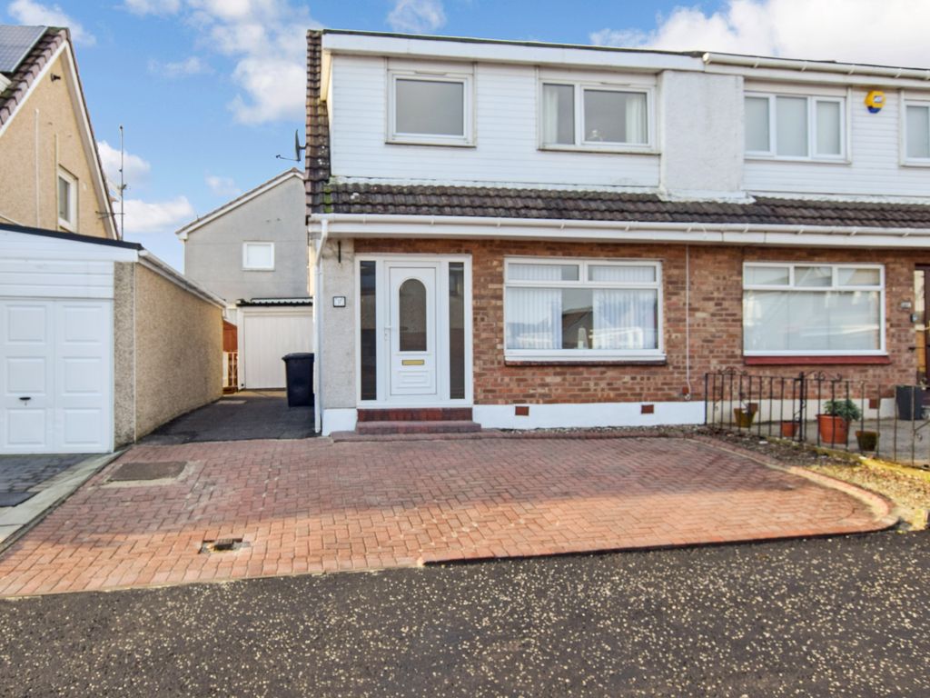3 bed semidetached house for sale in Mainsacre Drive, Stonehouse ML9