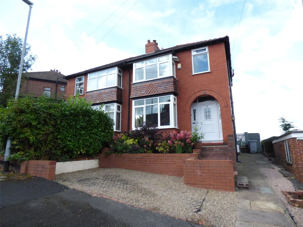 3 bed semidetached house for sale in Overdale Road, Newtown, Disley