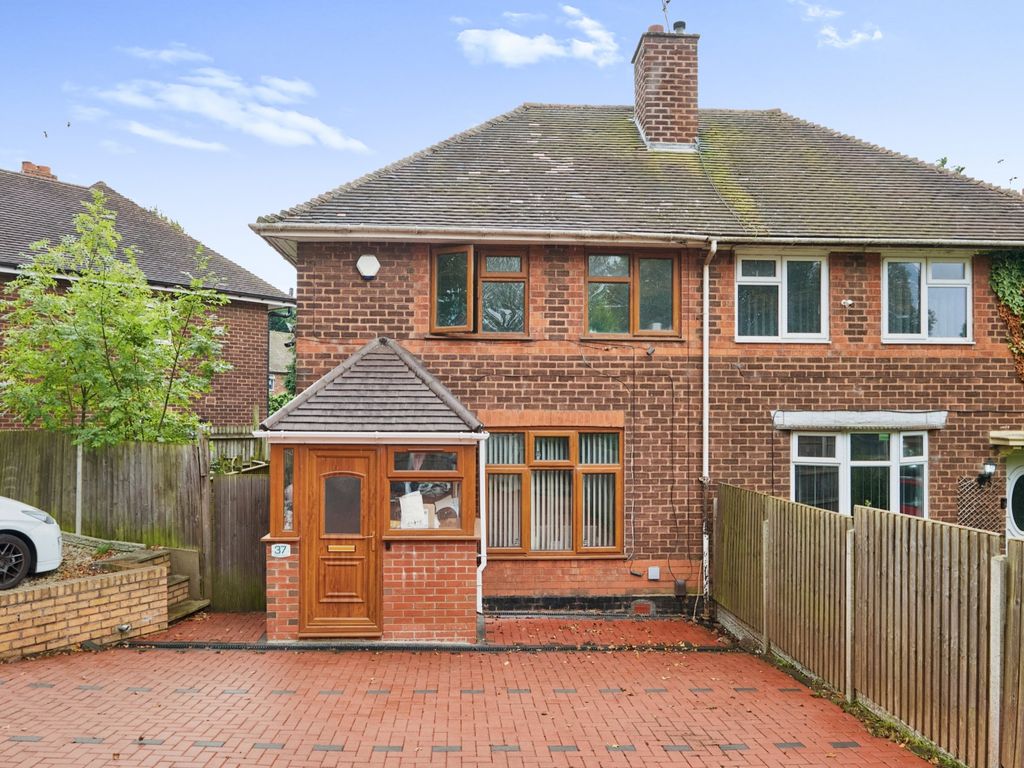 2 bed semidetached house for sale in Durley Road, Birmingham B25, £