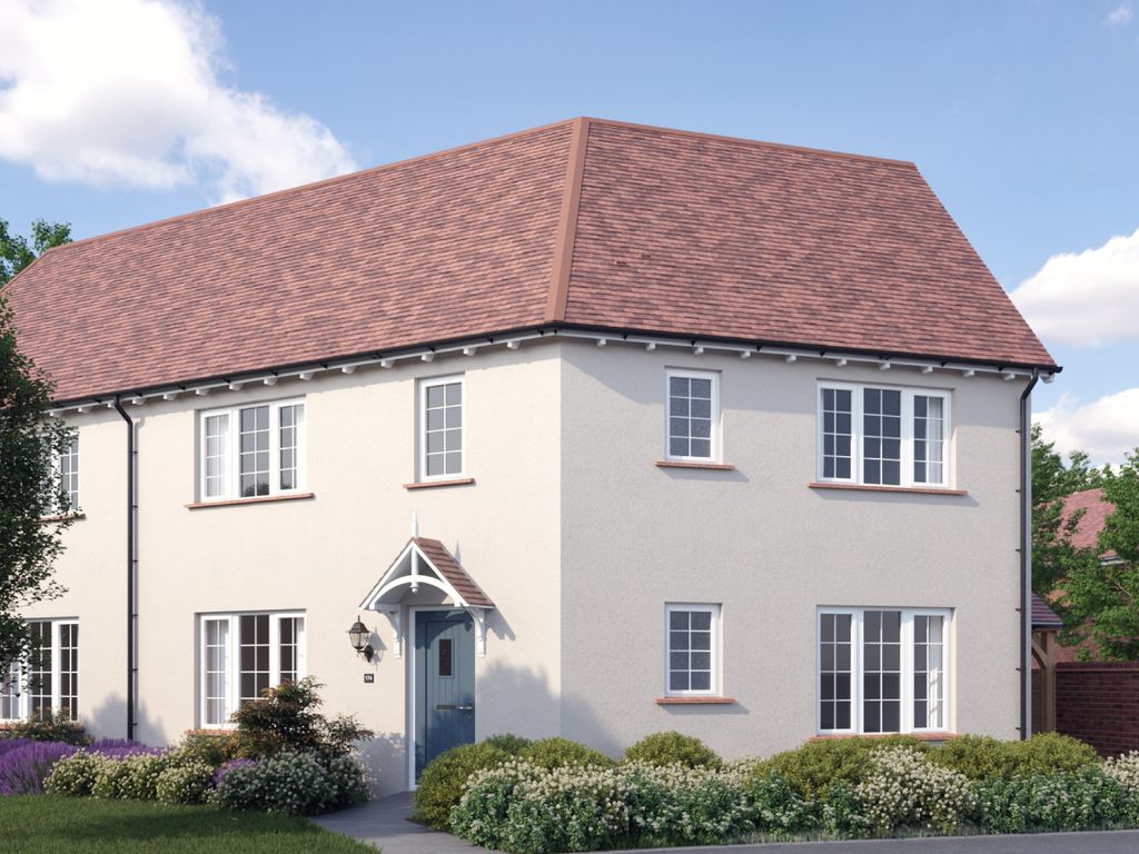 New home, 3 bed semidetached house for sale in Mclaren Way, Didcot