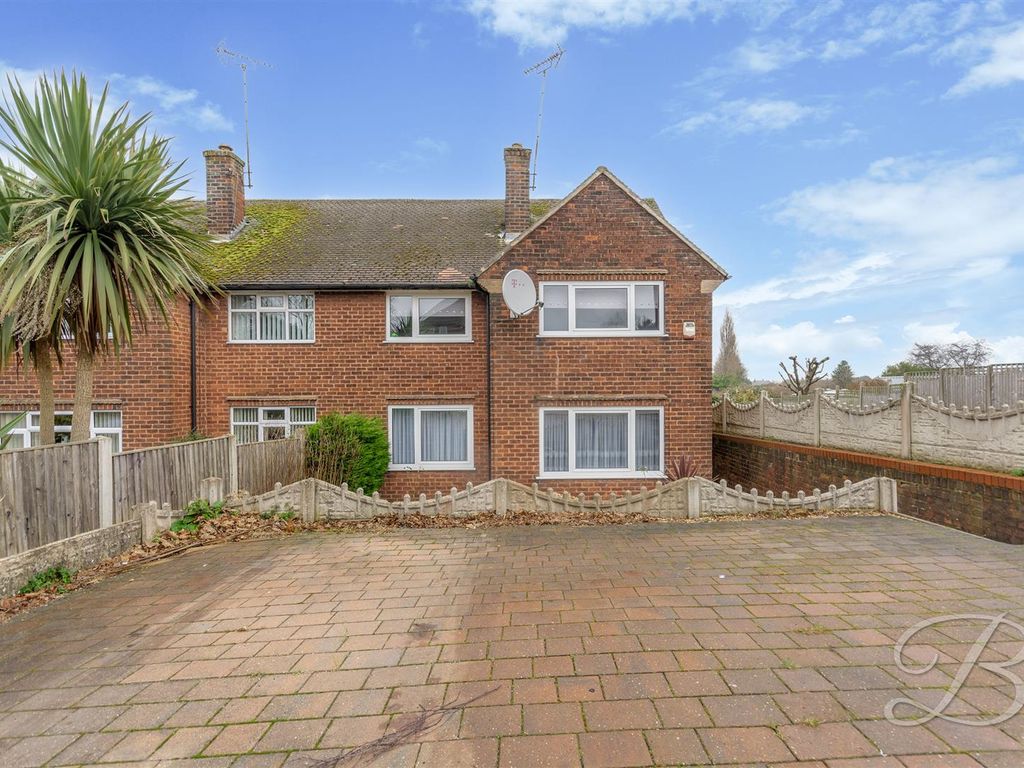 3 bed semidetached house for sale in Jenford Street, Mansfield NG18, £