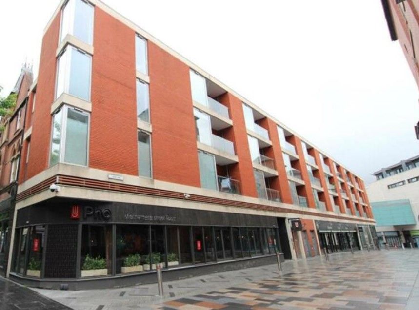 2 bed flat to rent in The Bar Apartments, Shires Lane, Leicester LE1, £