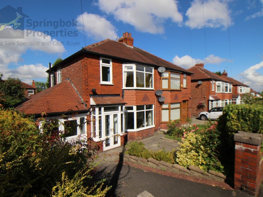 3 bed semidetached house for sale in Marlborough Road, Hyde, Cheshire