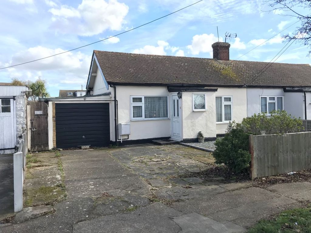 3 bed bungalow for sale in 61 Hawkesbury Road, Canvey Island, Essex SS8