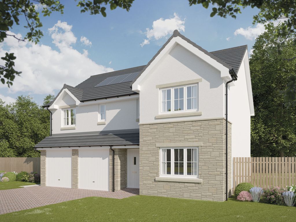 New home, 4 bed detached house for sale in "The Burgess" at Lochend