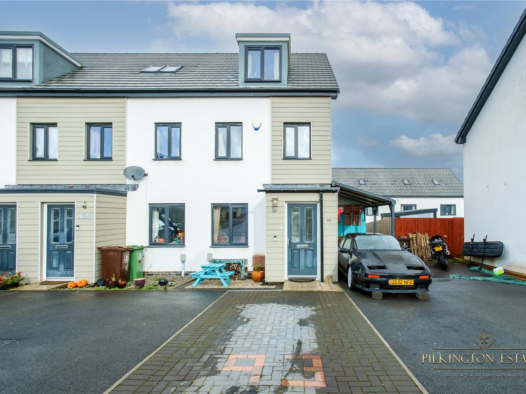 3 bed end terrace house for sale in Killerton Lane, Plymouth, Devon PL9