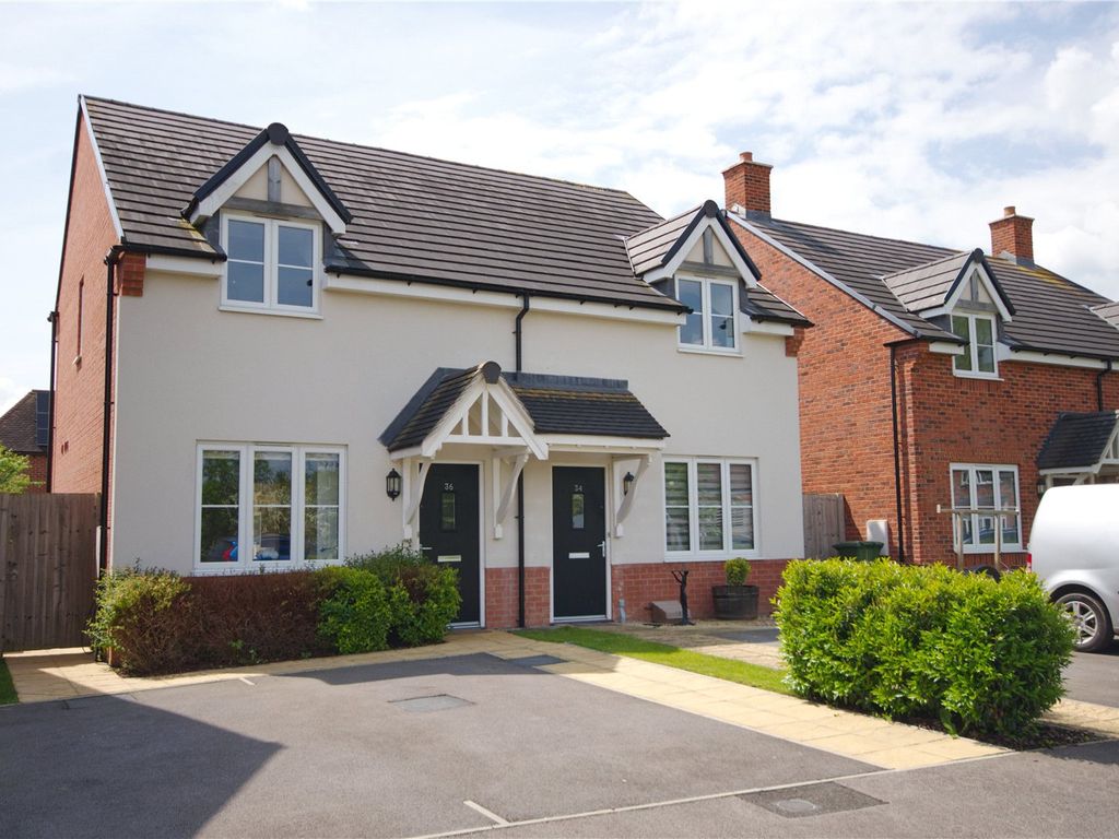 2 bed semidetached house for sale in Gosney Fields, Pinvin, Pershore