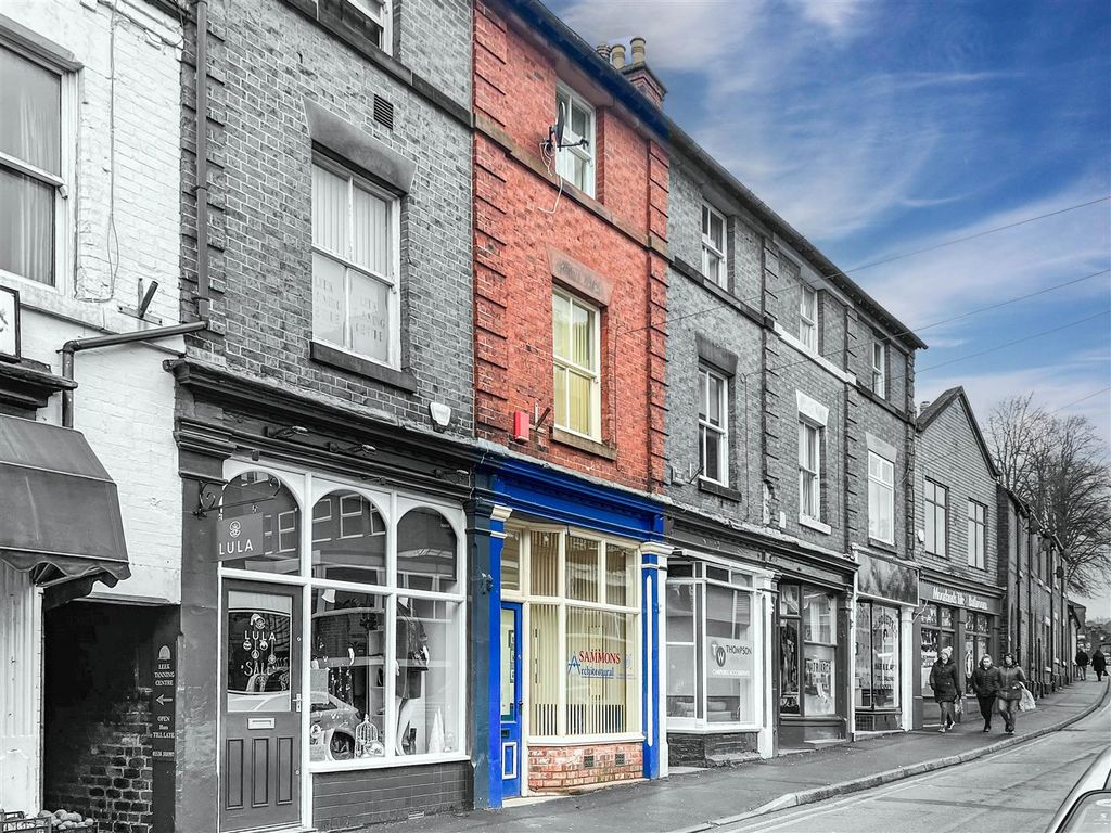 2 bed property for sale in Cawdry Buildings, Leek, Staffordshire ST13