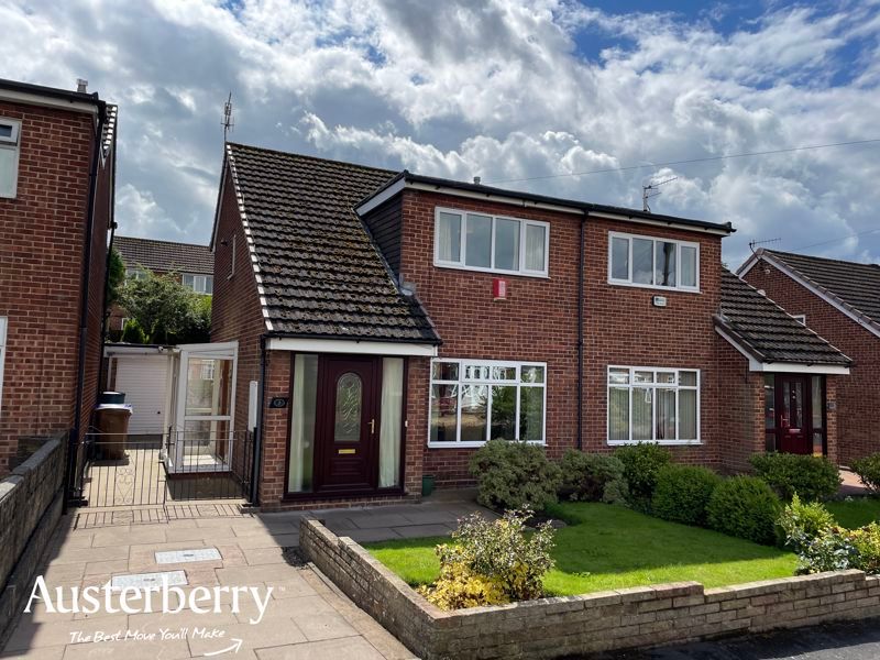 2 bed semidetached house for sale in Ainsdale Close, Lightwood, Stoke