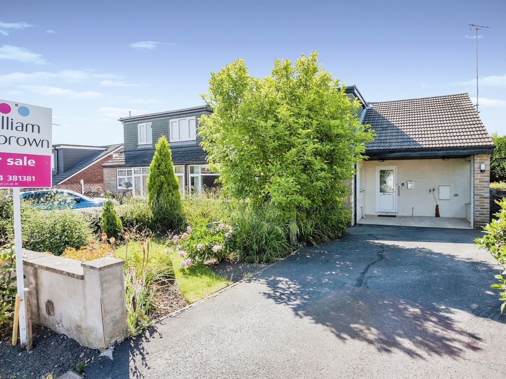 3 bed semidetached bungalow for sale in Brandy Carr Road, Kirkhamgate