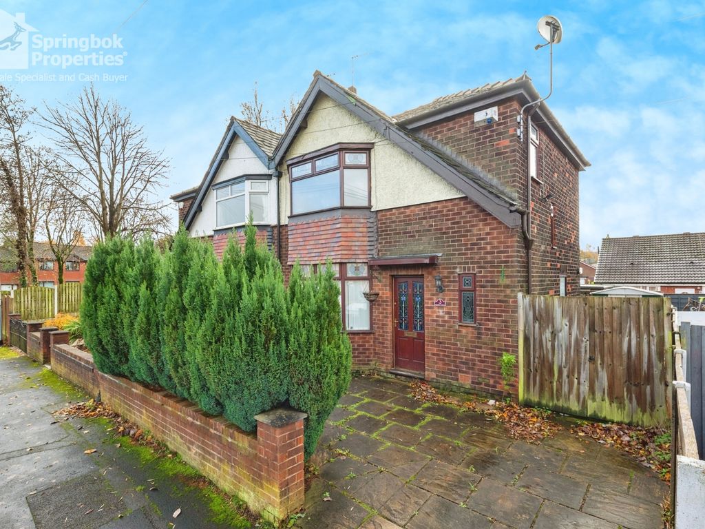 3 bed semi-detached house for sale in Heyside Avenue, Royton, Oldham ...