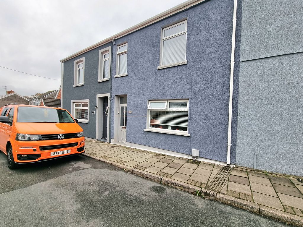 3 bed terraced house for sale in Evans Street, Kenfig Hill, Bridgend