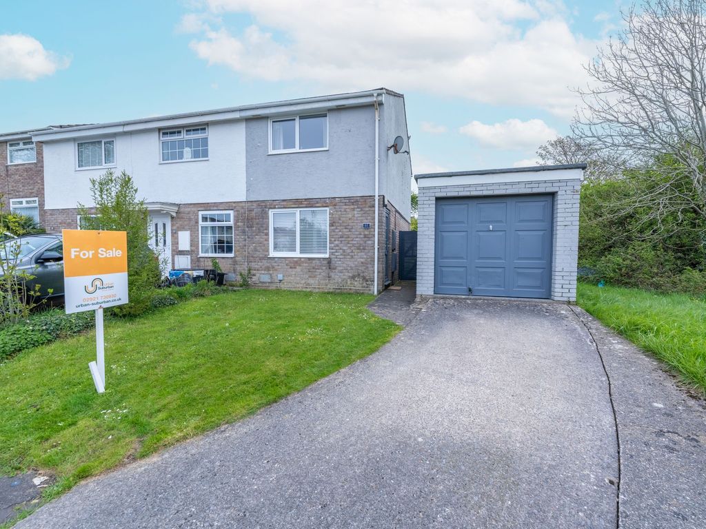 2 bed end terrace house for sale in The Chase, Brackla, Bridgend