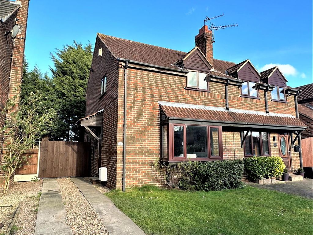 3 bed semi-detached house for sale in Holmes Drive, Riccall, York YO19 ...