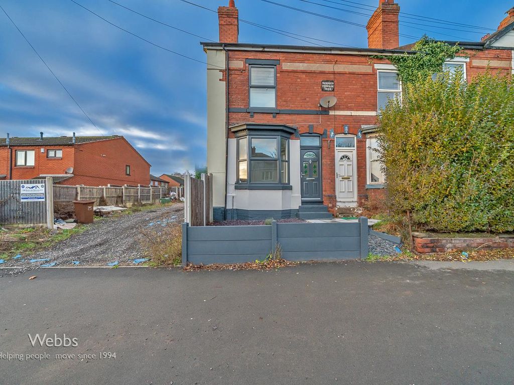 2 bed terraced house for sale in Hednesford Road, Cannock WS11, £