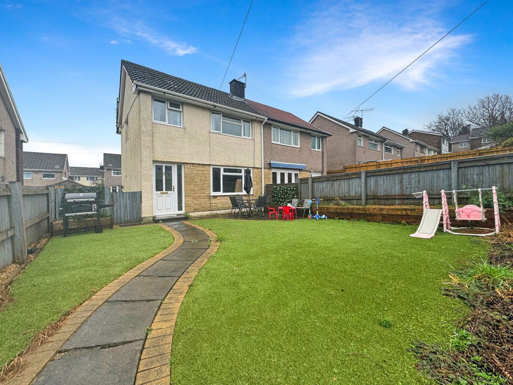 3 bed semidetached house for sale in St. Helens Court, Caerphilly CF83