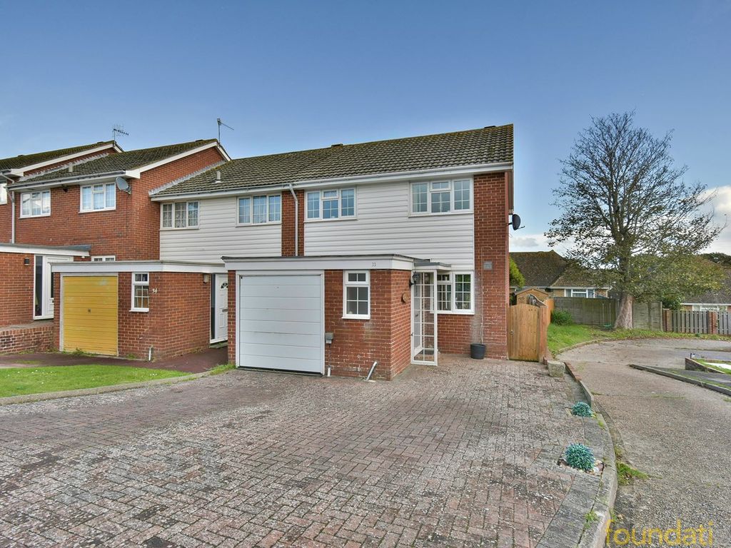 3 bed end terrace house for sale in Jarvis Brook Close, BexhillOnSea