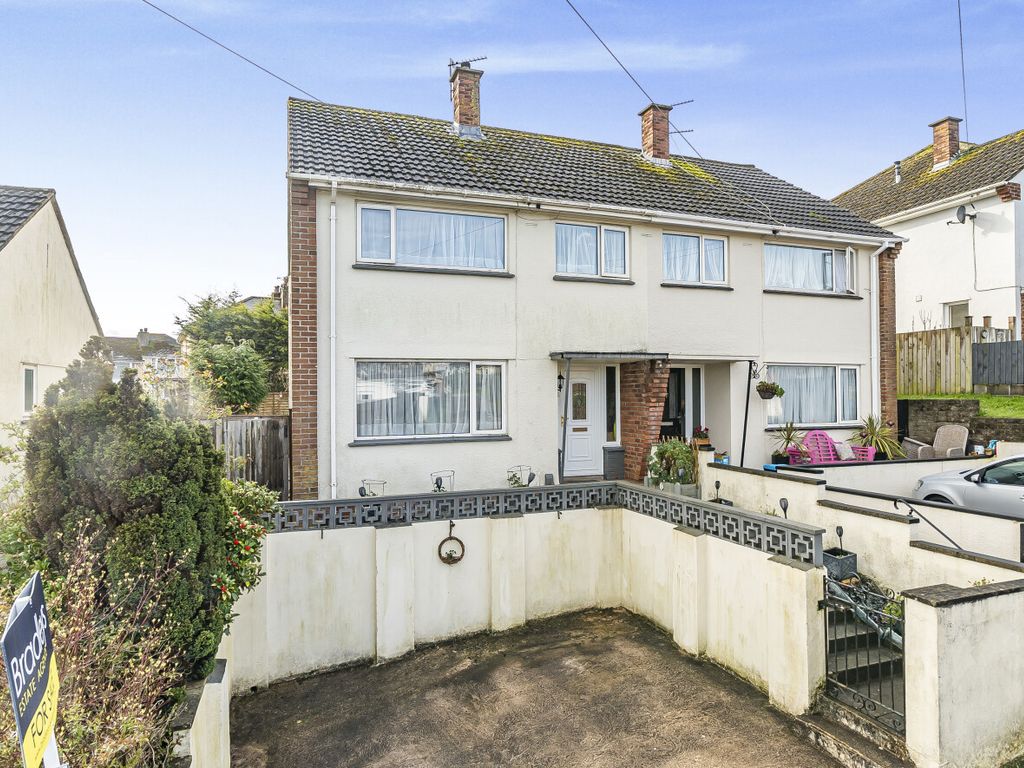 3 bed semidetached house for sale in Hodson Close, Paignton, Devon TQ3