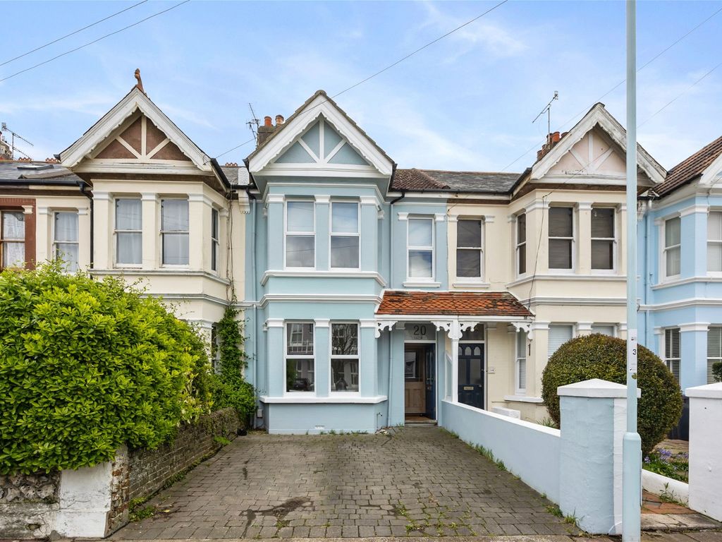 4 bed terraced house for sale in Alexandra Road, Worthing, West Sussex