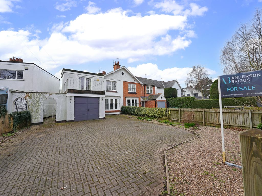 3 bed semidetached house for sale in Kirby Lane, Kirby Muxloe