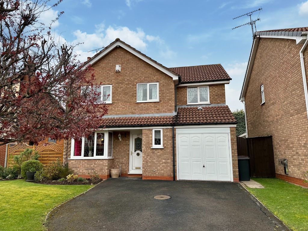 4 bed detached house for sale in Newquay Close, Horeston Grange