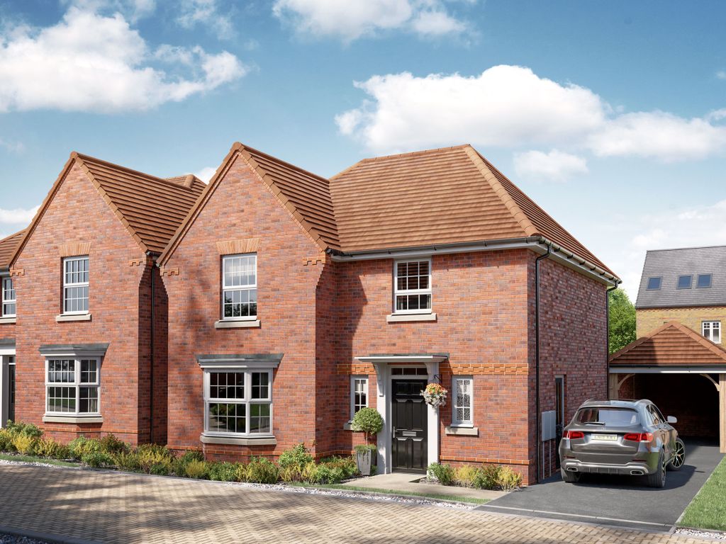 New home, 4 bed detached house for sale in "Shenton" at Wises Lane