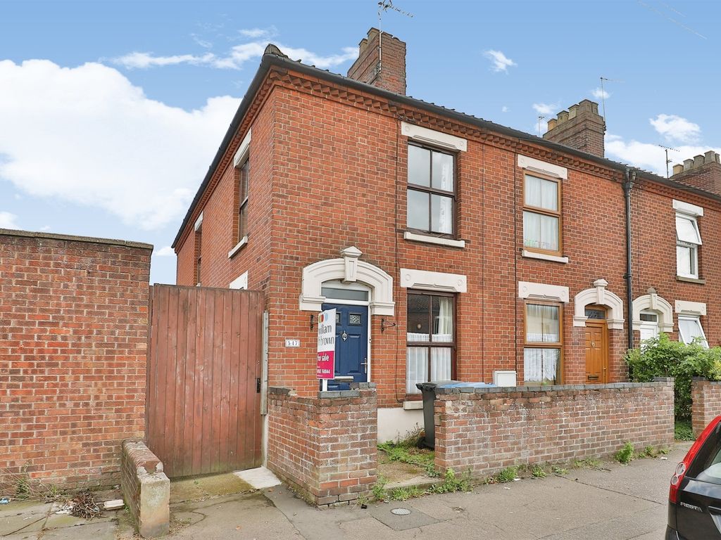 3 bed terraced house for sale in Sprowston Road, Norwich NR3, £200,000