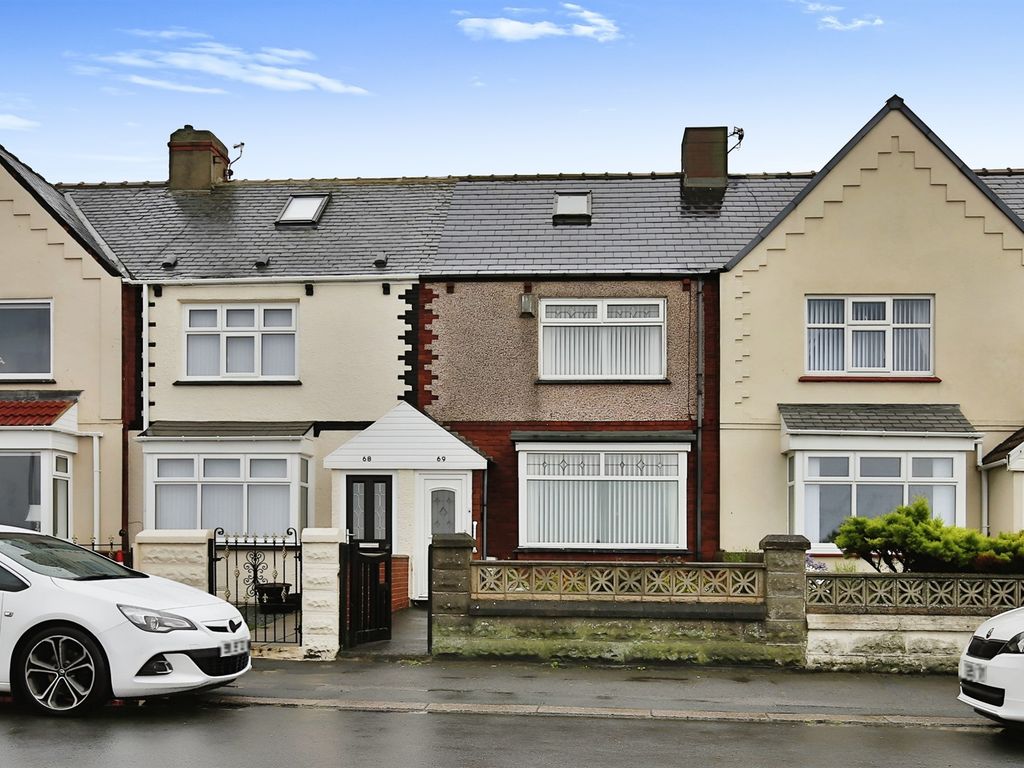 3 bed terraced house for sale in Marine Drive, Hartlepool TS24, £80,000