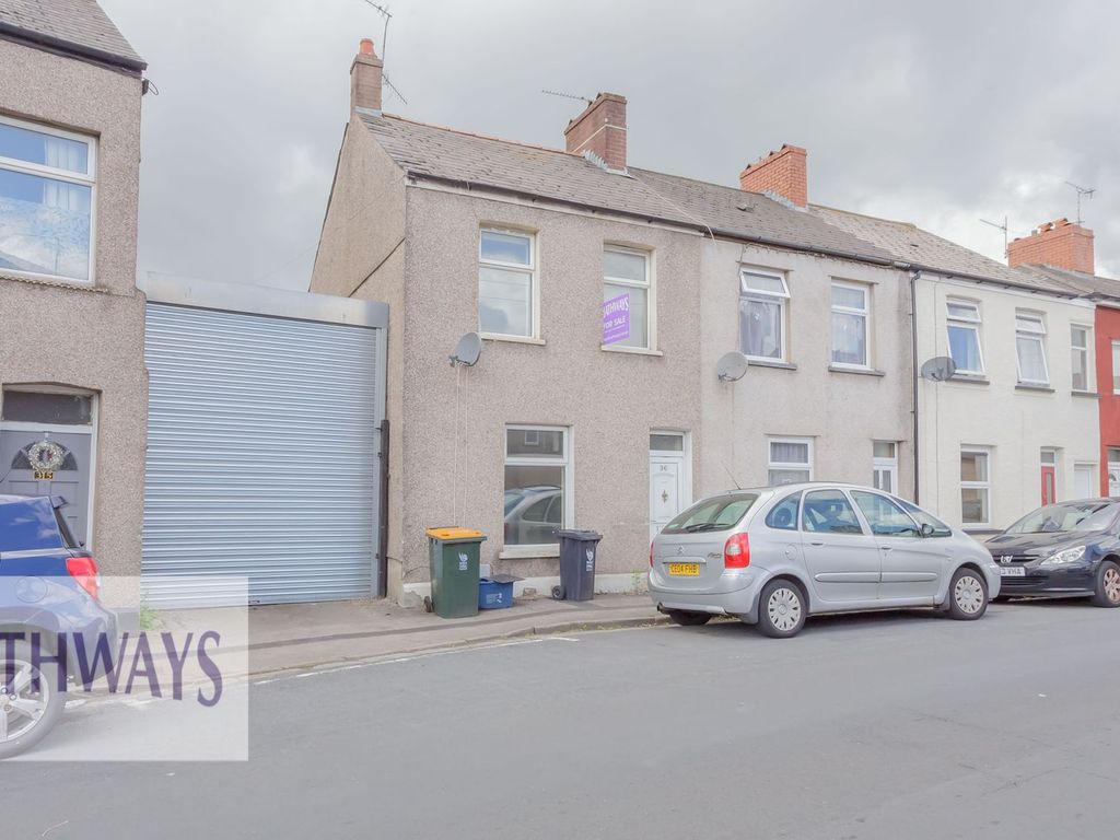 3 bed terraced house for sale in Prince Street, Newport NP19, £120,000