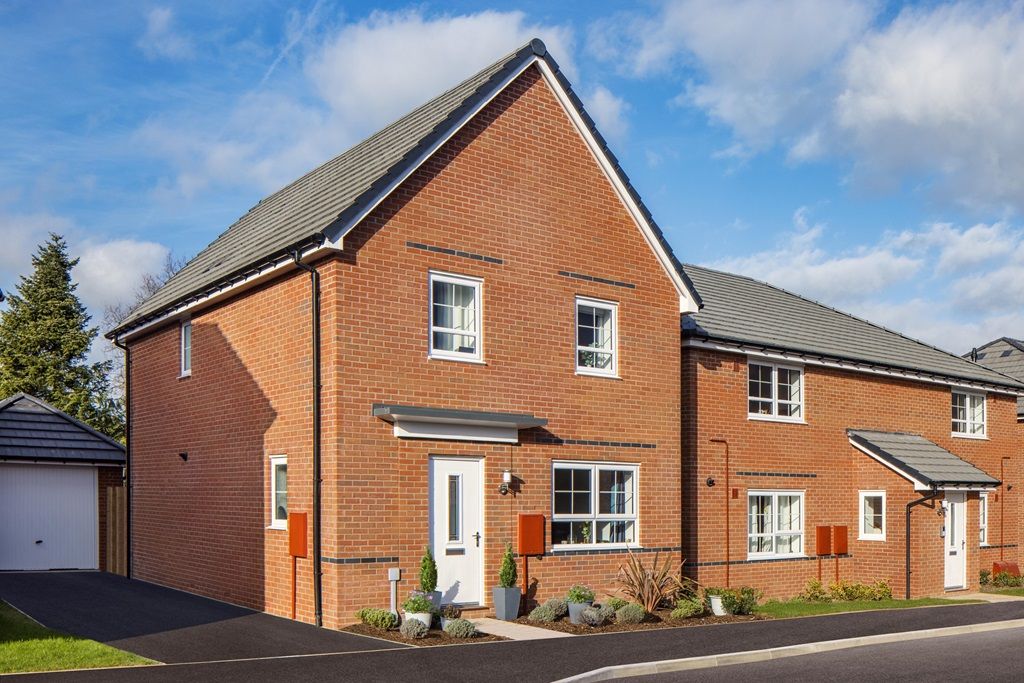 New home, 4 bed detached house for sale in "Chester" at Town Farm Road