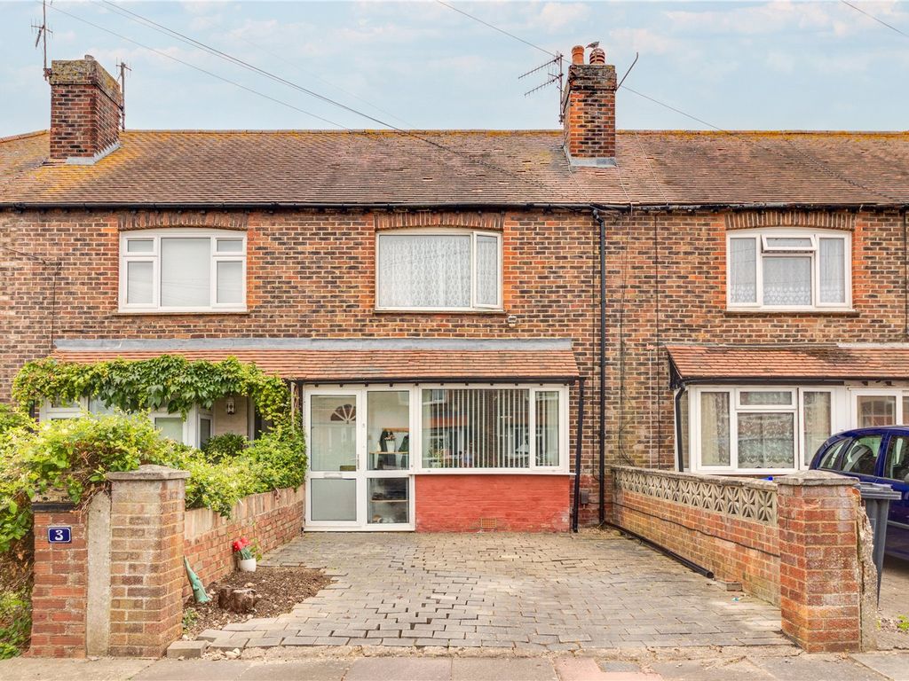 3 bed terraced house for sale in Dominion Close, Worthing, West Sussex